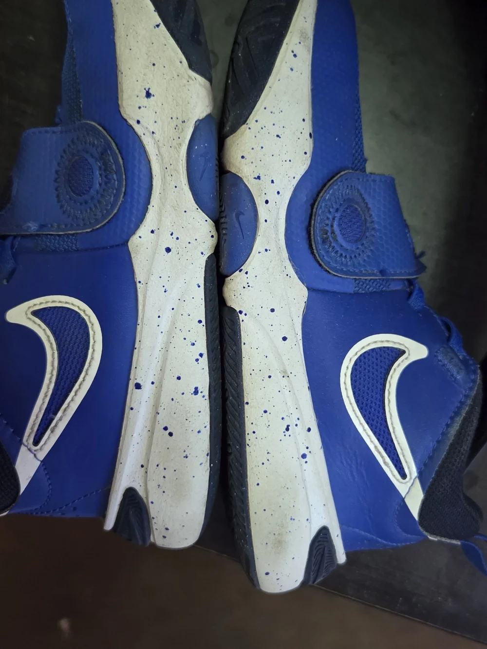 Nike Kids Royal Blue Velcro Sneakers